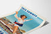 Póster vintage Sun Valley Este verano Línea Chicago North Western