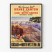 Vintage Poster of National Parks Grand Canyon Zion Bryce Canyon