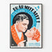 Vintage romantic poster of Benjamino Gigli and Isa Miranda