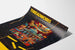 Póster Decoración de Pared Threadworks Arte Textil en Miniatura