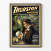 Póster vintage de Thurston, el Gran Mago, espectáculo