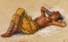 Bather with Jewelry - Étienne Dinet — artwork view