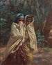 Young Girls Returning from the Moonlight Festival - Étienne Dinet — artwork view