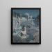 Les Baigneuses - Étienne Dinet — framed artwork on a wall