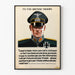 Póster de Propaganda Militar Británica 'A Las Tropas Británicas'