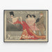 Póster Marigny-Revue Todos los Noches Teatro Vintage — cuadro enmarcado en la pared