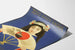 Póster vintage Toyo Kisen Kaisha - Mujer y abanico japonés