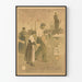 Póster vintage Trabajadores de Francia - Nuestra Señora del Trabajo