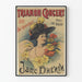 Vintage Trianon Concert Poster with Jane Dhénin