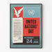 Vintage Poster United Nations Day 1956