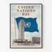 Póster de decoración mural Día de las Naciones Unidas - 24 de octubre