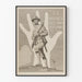 Póster vintage de los Marines de EE. UU. Mano derecha del tío Sam
