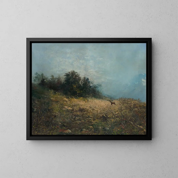 In a Clearing - Ludovit Pitthordt — framed artwork on a wall