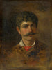 Man with mustache - Ludovit Pitthordt — artwork view