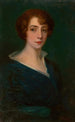 Portrait Painting of a Woman - Ludovit Pitthordt — artwork view