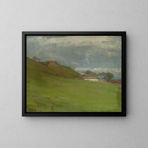 Castillo de Vakovce - Ludovit Ordok — cuadro enmarcado en la pared