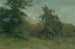paisaje con la luna llena y el castillo de Slanec - Ludovit Ordok — vista de la obra