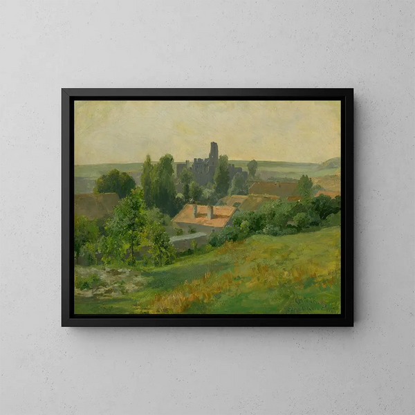 Castillo de Oko - Ludovit Ordok — cuadro enmarcado en la pared