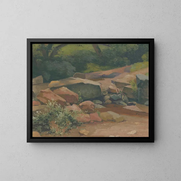 Roches - Ludovit Ordok — cuadro enmarcado en la pared