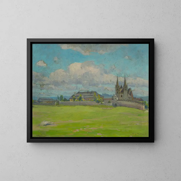 Capítulo secreto - Ludovit Ordok — cuadro enmarcado en la pared
