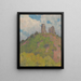 Les ruines du château de Slane - Ludovit Ordok — framed artwork on a wall