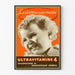 Póster vintage Ultravitamine 4 para salud dental