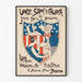 Vintage poster 'Uncle Sam's Church' by John Bell Bolton