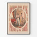 Póster vintage de tinte para cabello Uphams por J.J. Kromer