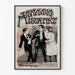 Póster vintage de teatro Uskyldigt Mistænkt