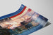 Póster conmemorativo de 150 años USS Monitor - Decoración mural histórica — vista de la obra