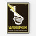Póster vintage Vaposulphium - Comprimidos sulfurosos para inhalaciones