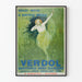 Póster vintage de dentífrico verde oxigenado Verdol