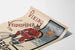 Póster publicitario de velocípedo Viking L. H. Hagen & Co Christiania