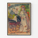 Póster vintage de coches para niños - Coche hamaca