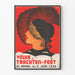 Póster vintage de la Fiesta de Volks- y Trachten en Basilea 1936