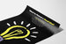 Póster decorativo de bombilla idea innovadora