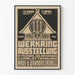 Póster vintage de la exposición WerkRing en Charlottenburg