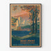 Póster vintage de West Point, Academia Militar de los Estados Unidos