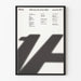 Póster minimalista ¿Qué harás ahora que eres 1A