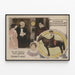 Póster vintage de William Duncan y Edith Johnson en Playing It Wild — cuadro enmarcado en la pared