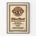 Póster de exposición artística vintage Wilna Minsk 1918