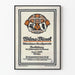 Vintage poster for the art crafts exhibition Wilna Minsk 1918