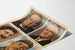 Póster vintage de los líderes mundiales Winston Churchill, Franklin D. Roosevelt, Joseph Staline y Chiang Kai-shek