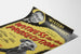 Póster vintage Witness for the Prosecution de Agatha Christie