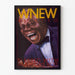 Póster WNEW AM 1130 Chicago Jazz - Retrato expresivo de un músico