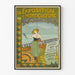 Póster vintage Exposición de Horticultura Lausana 1904