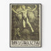Vintage art exhibition poster Krakow 1913
