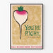 Vintage blood donation poster "You’re right, you can’t get blood from one"