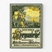Vintage World War I propaganda poster