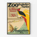 Vintage poster of Zoo Aquarium Military Concert